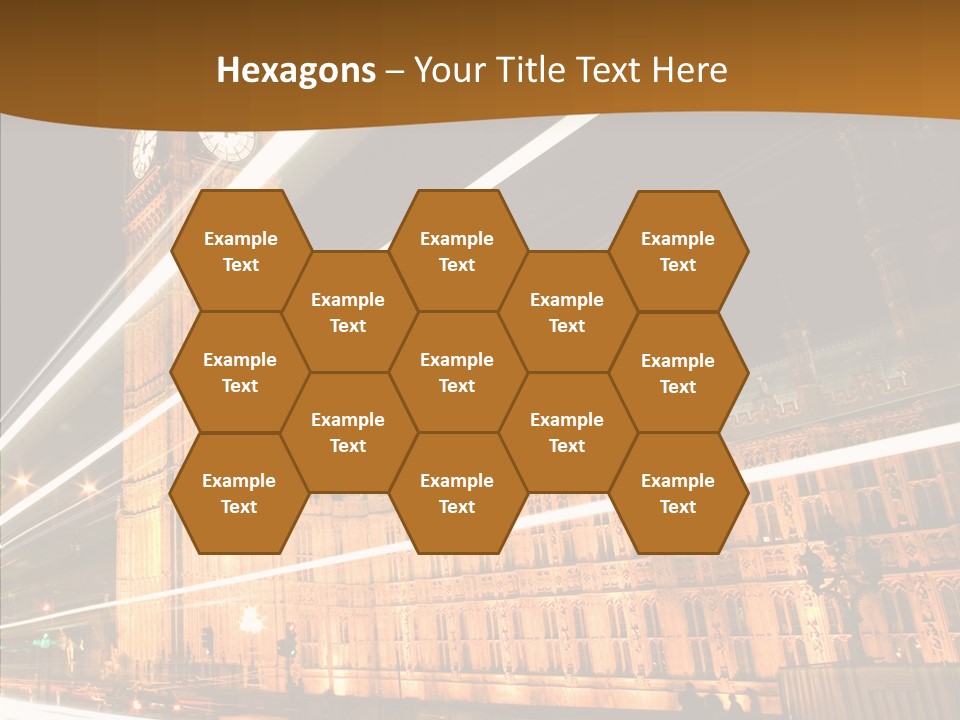 Monument Famous European PowerPoint Template