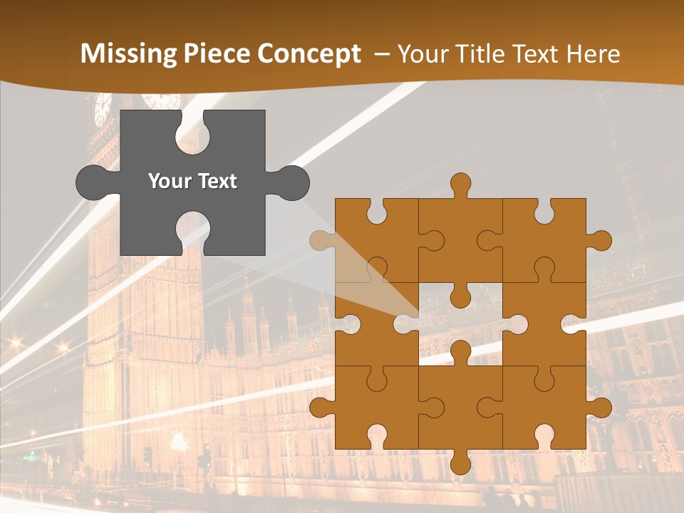 Monument Famous European PowerPoint Template