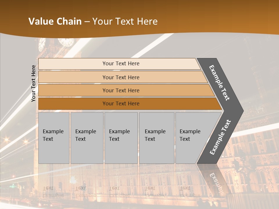 Monument Famous European PowerPoint Template