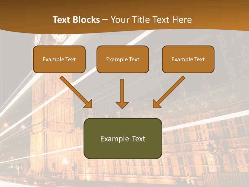 Monument Famous European PowerPoint Template