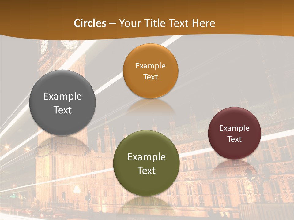 Monument Famous European PowerPoint Template