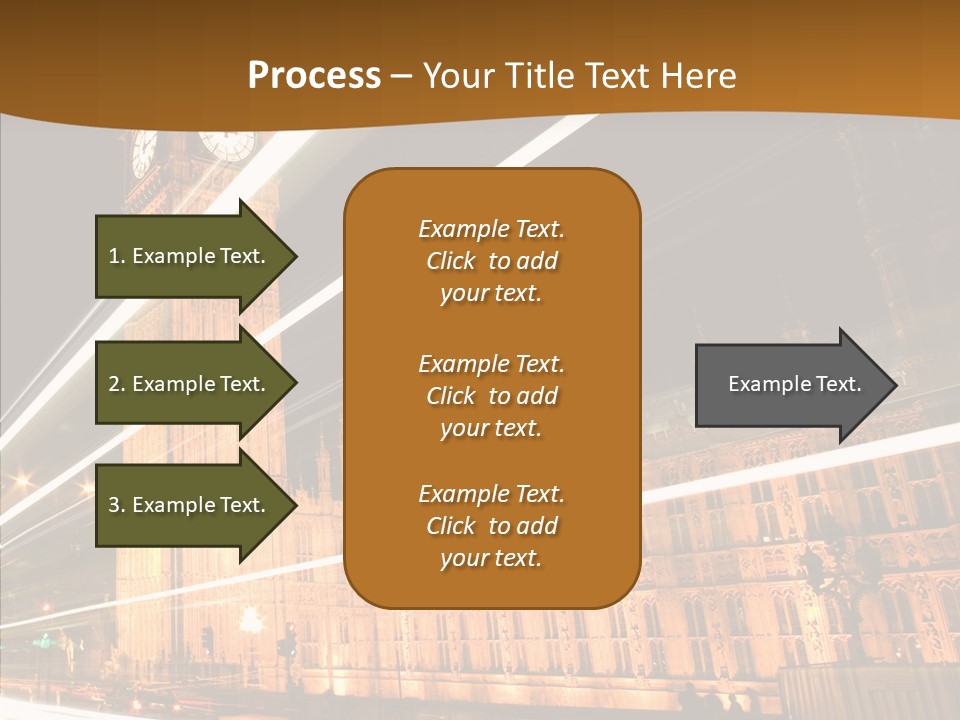 Monument Famous European PowerPoint Template