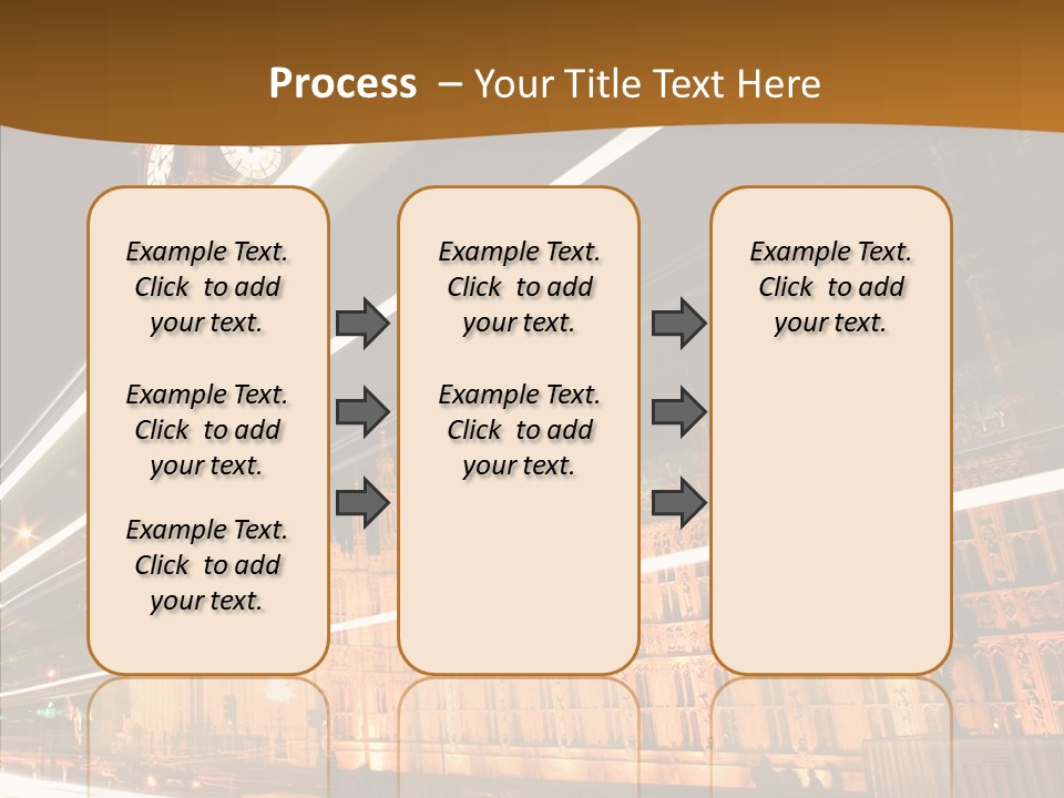 Monument Famous European PowerPoint Template