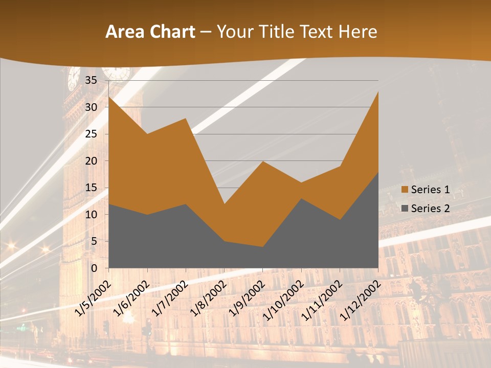 Monument Famous European PowerPoint Template