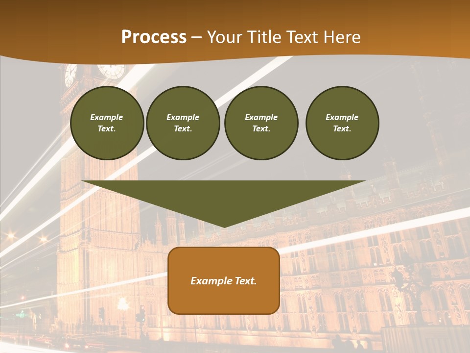 Monument Famous European PowerPoint Template