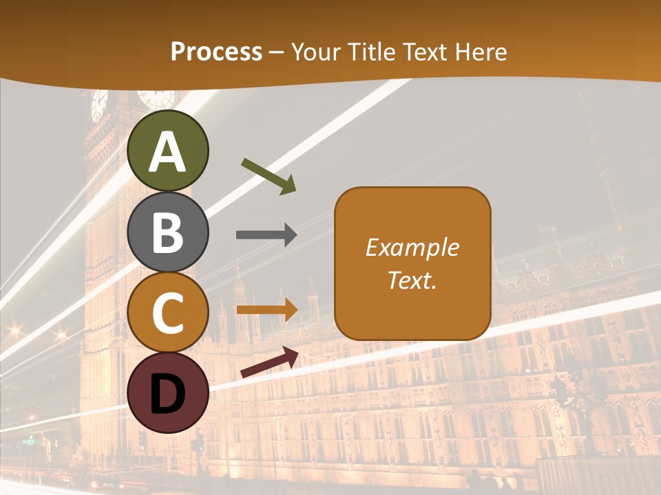 Monument Famous European PowerPoint Template