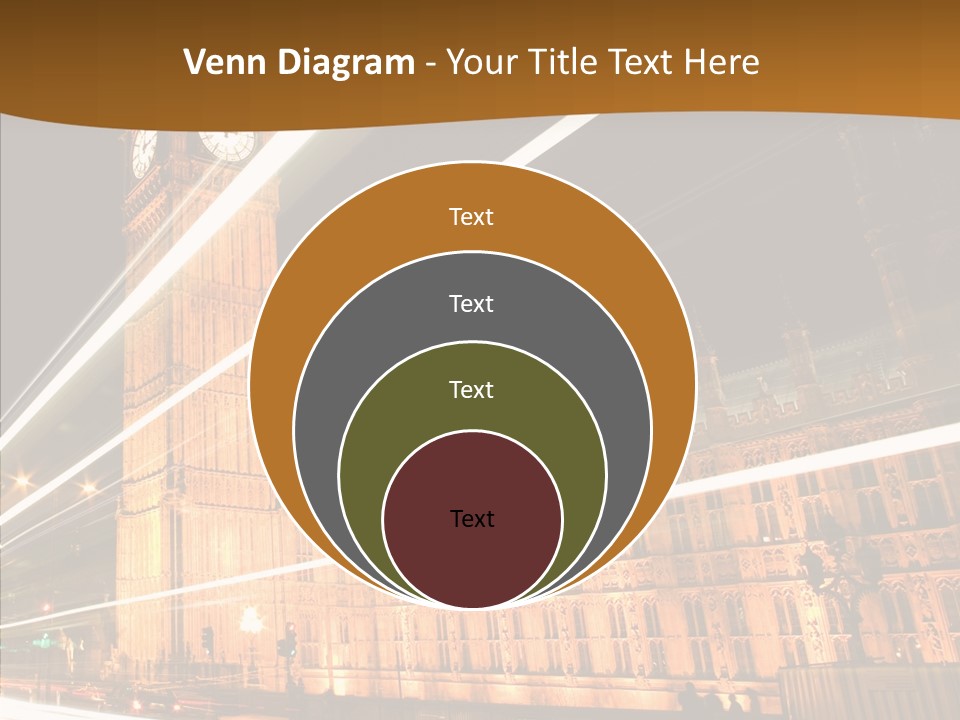Monument Famous European PowerPoint Template