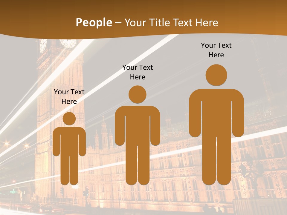 Monument Famous European PowerPoint Template