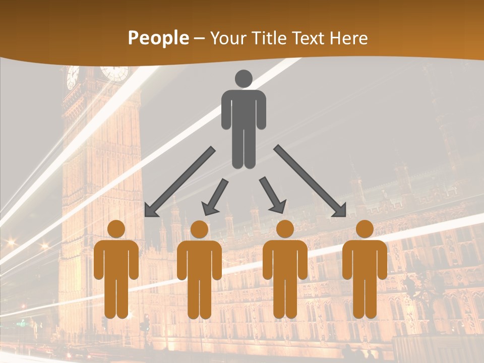 Monument Famous European PowerPoint Template