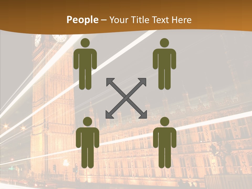 Monument Famous European PowerPoint Template