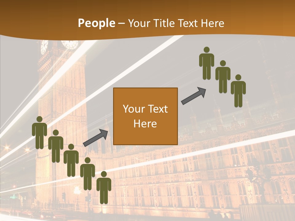 Monument Famous European PowerPoint Template