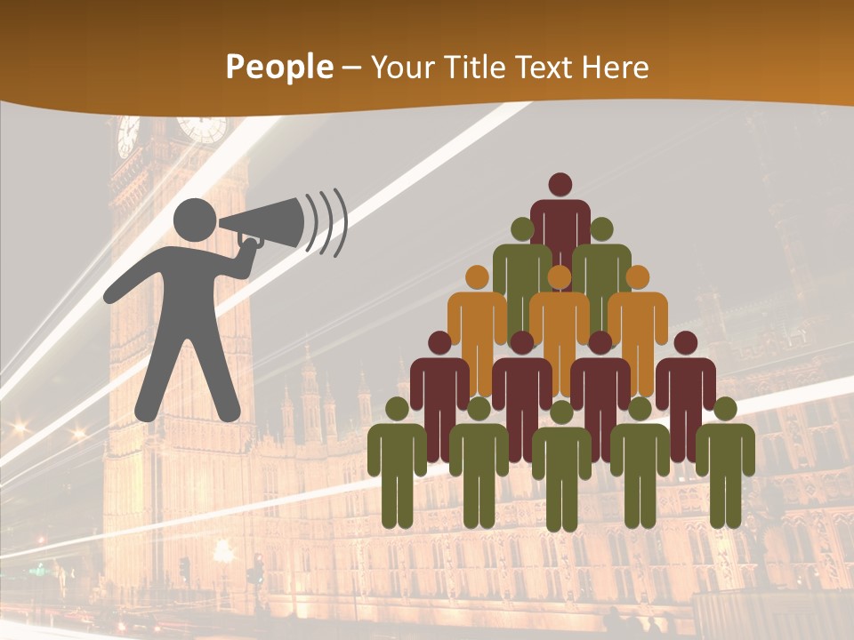 Monument Famous European PowerPoint Template