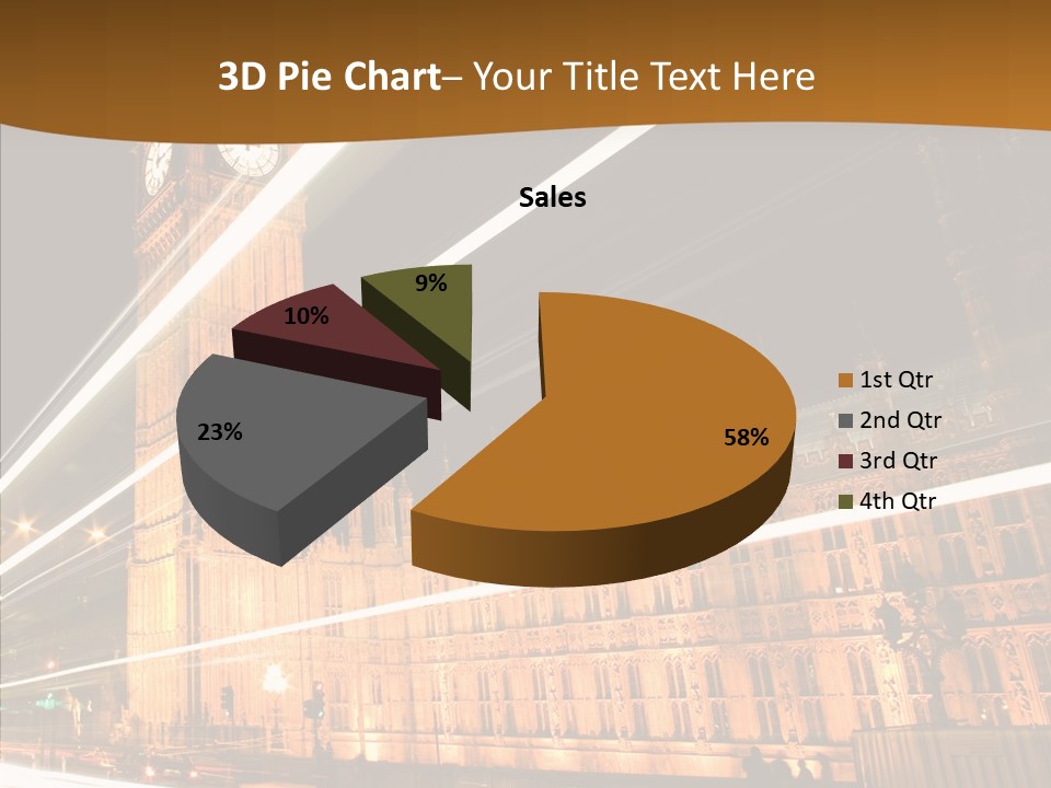 Monument Famous European PowerPoint Template