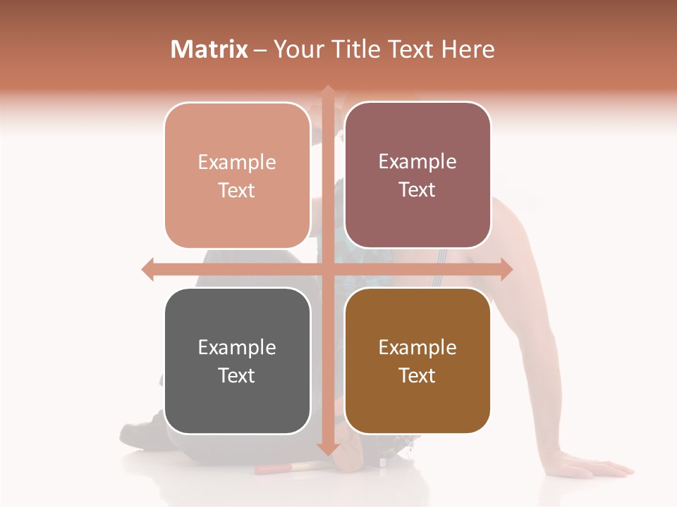 Isolated Man Studio PowerPoint Template