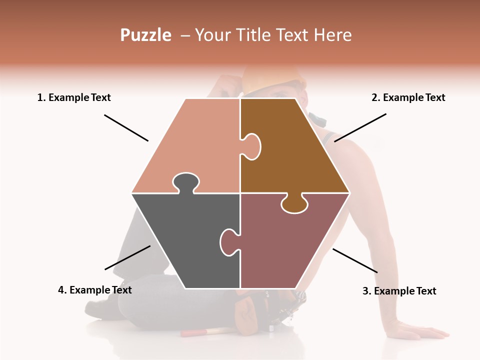 Isolated Man Studio PowerPoint Template