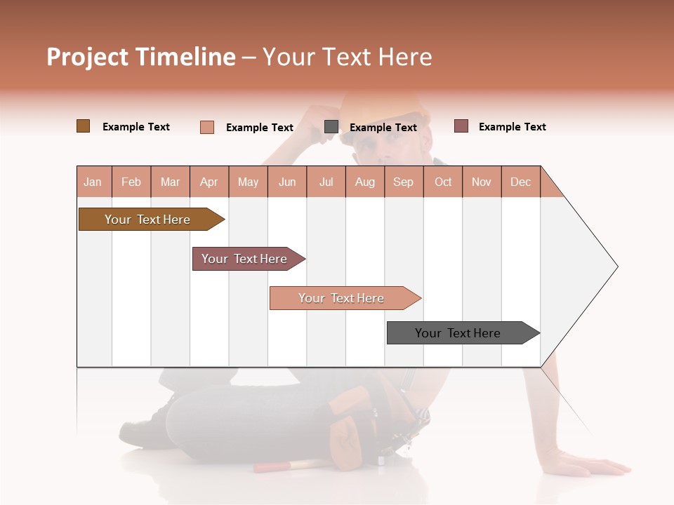 Isolated Man Studio PowerPoint Template
