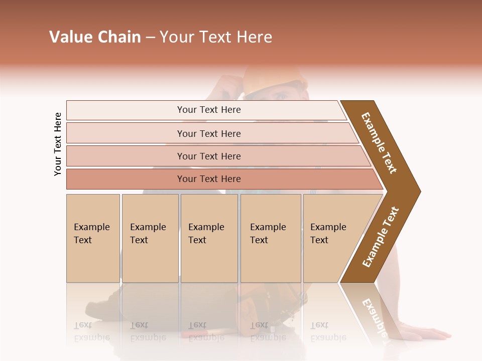 Isolated Man Studio PowerPoint Template