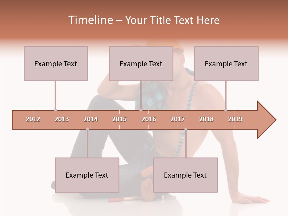 Isolated Man Studio PowerPoint Template