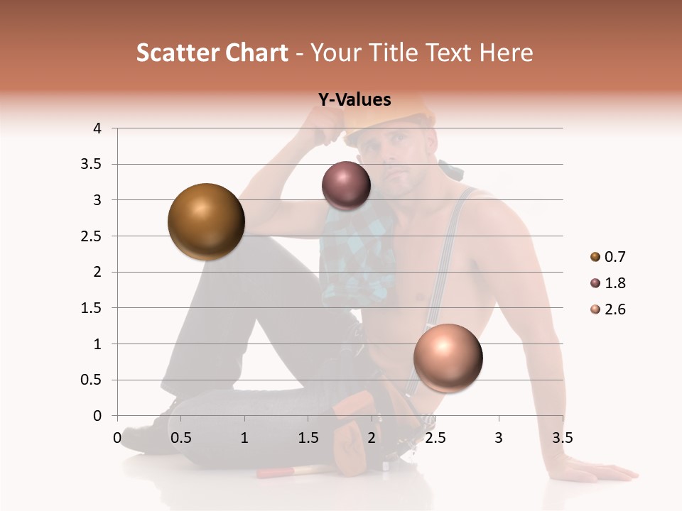 Isolated Man Studio PowerPoint Template