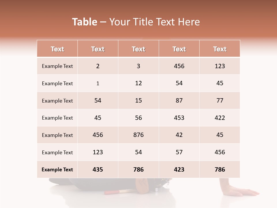 Isolated Man Studio PowerPoint Template