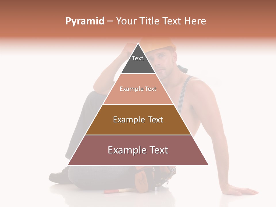 Isolated Man Studio PowerPoint Template