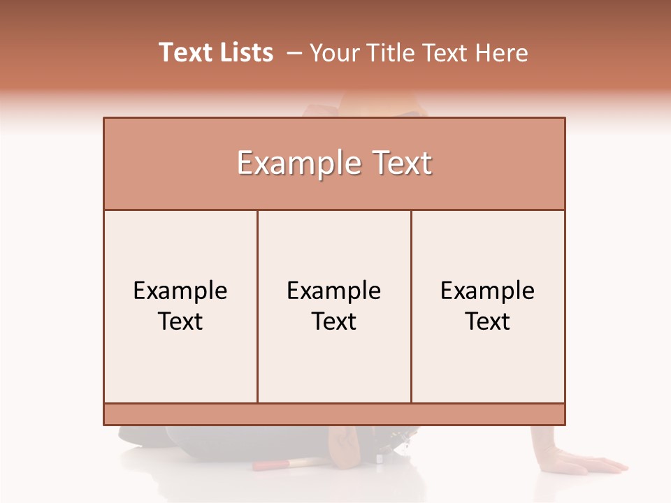 Isolated Man Studio PowerPoint Template