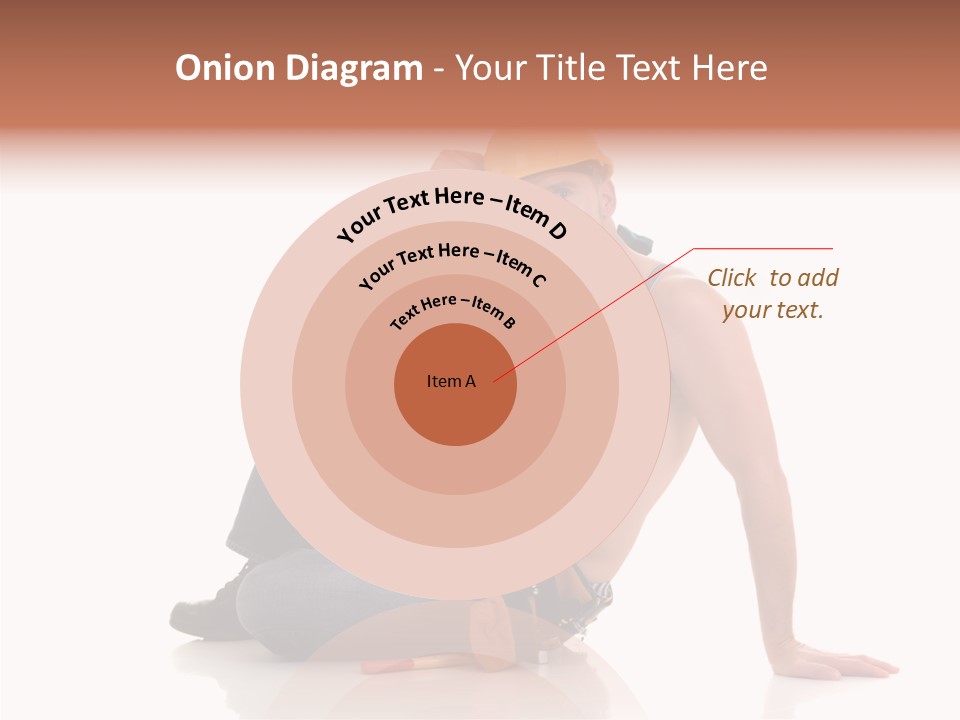 Isolated Man Studio PowerPoint Template