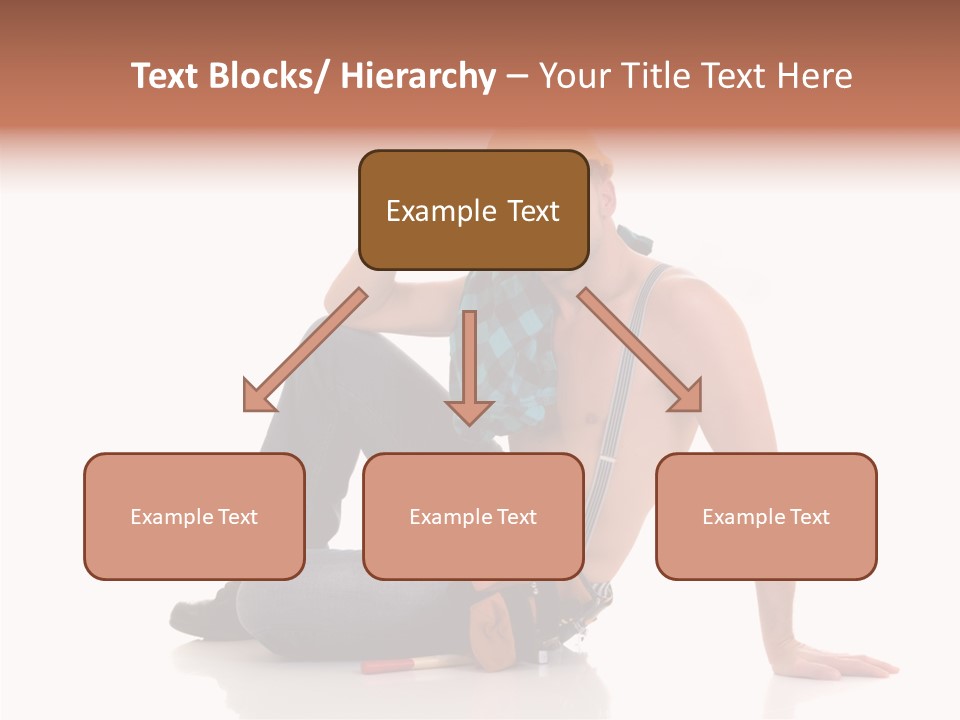 Isolated Man Studio PowerPoint Template