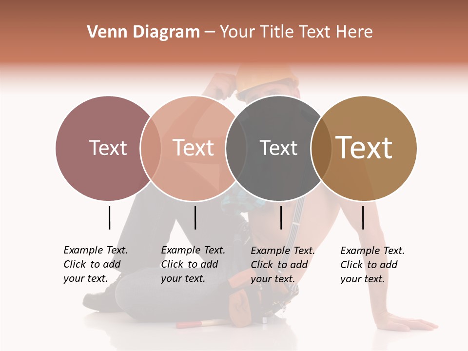 Isolated Man Studio PowerPoint Template