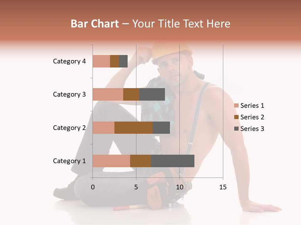 Isolated Man Studio PowerPoint Template