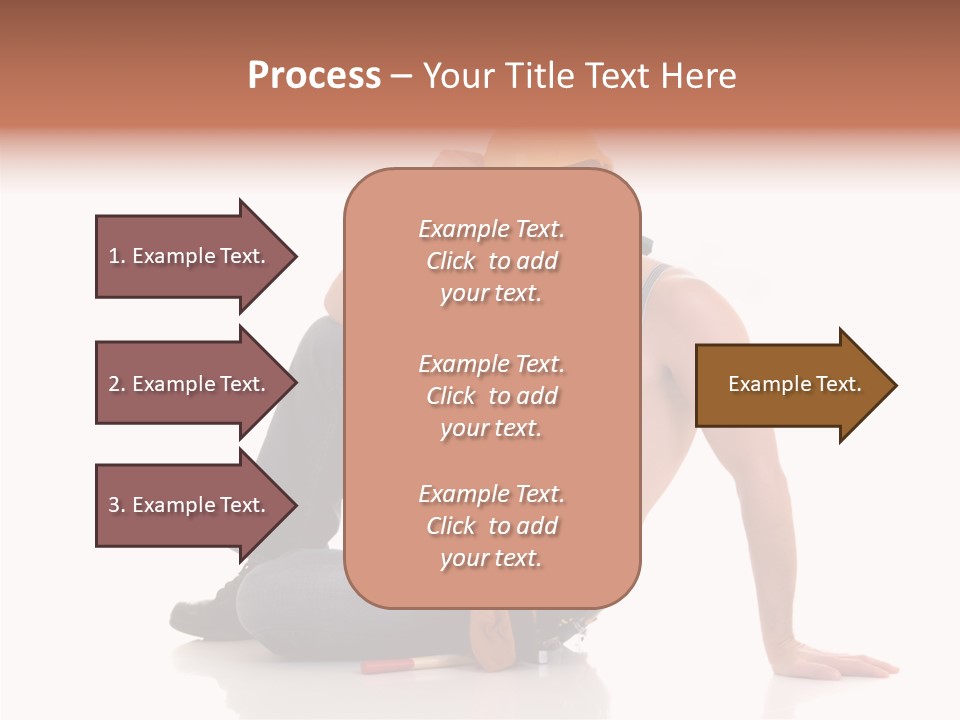Isolated Man Studio PowerPoint Template