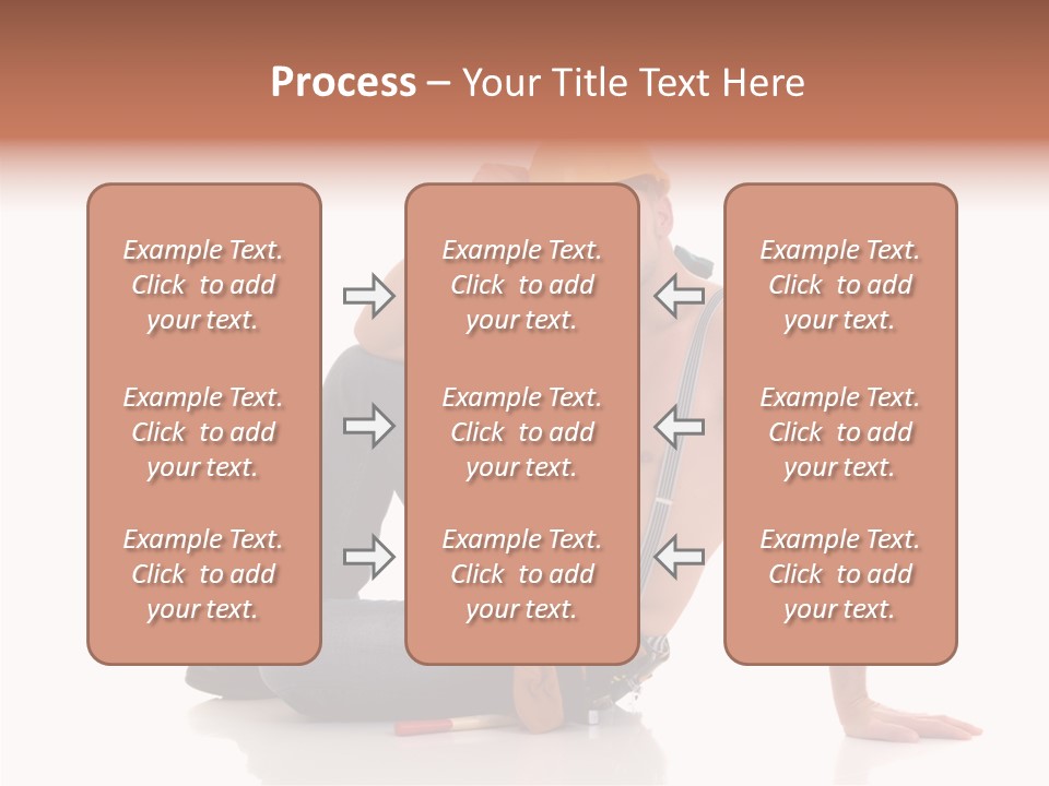 Isolated Man Studio PowerPoint Template
