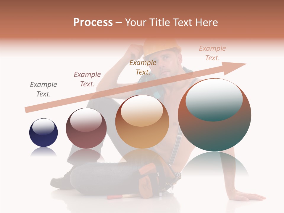 Isolated Man Studio PowerPoint Template