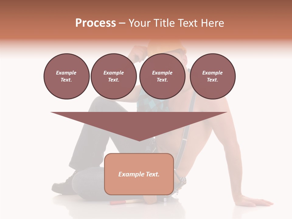 Isolated Man Studio PowerPoint Template