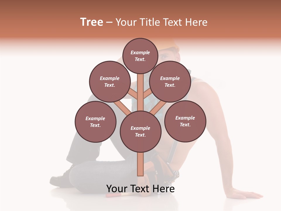 Isolated Man Studio PowerPoint Template