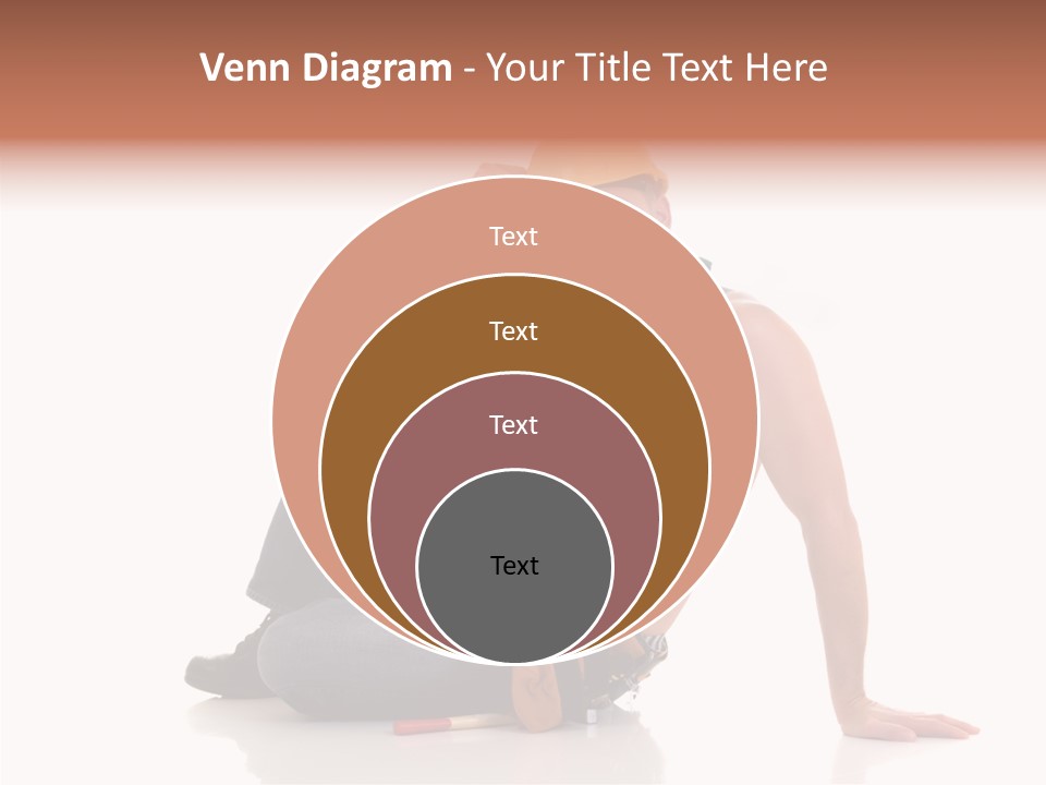Isolated Man Studio PowerPoint Template