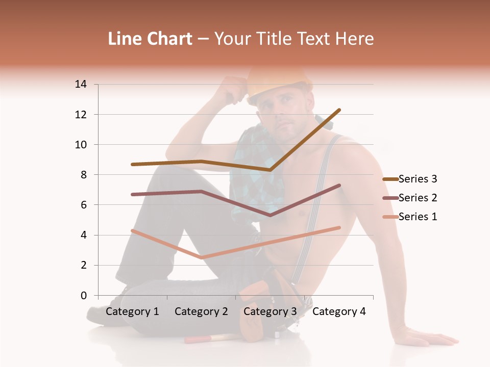Isolated Man Studio PowerPoint Template