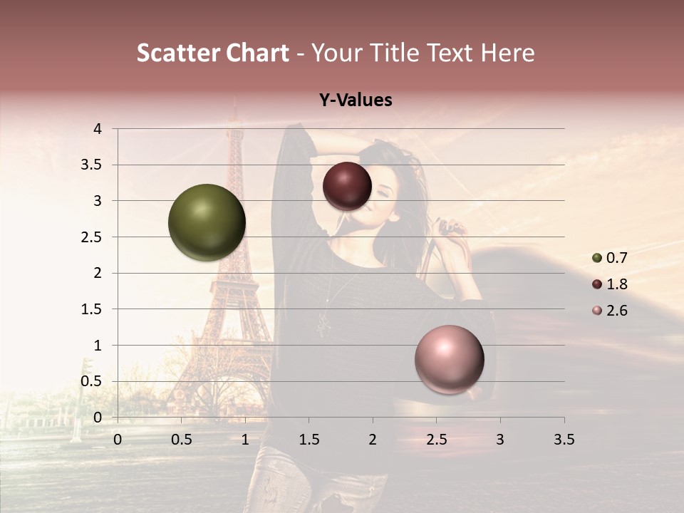 Sky Travel Icons Way PowerPoint Template