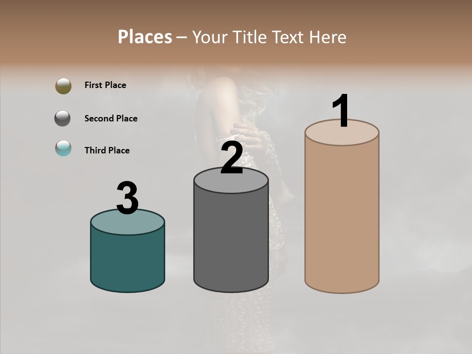 Wind Gray Chic PowerPoint Template