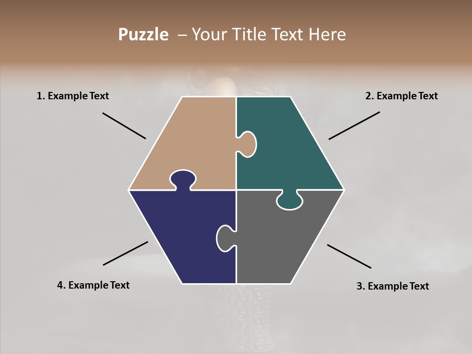 Wind Gray Chic PowerPoint Template