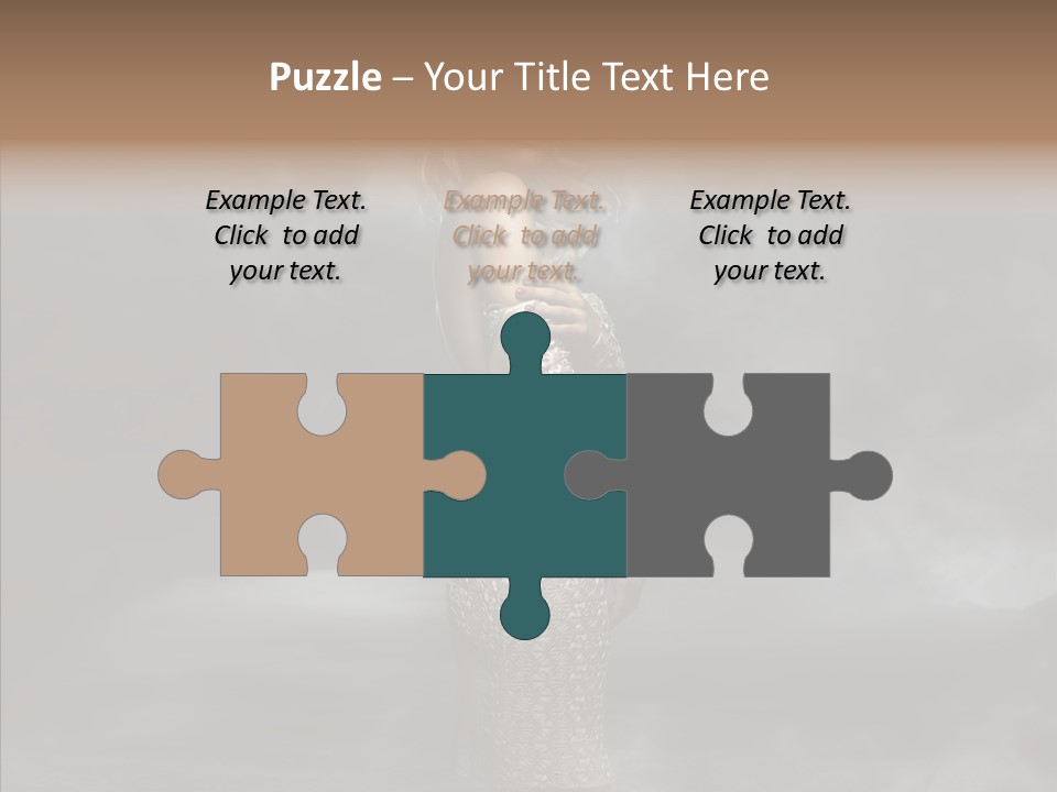 Wind Gray Chic PowerPoint Template