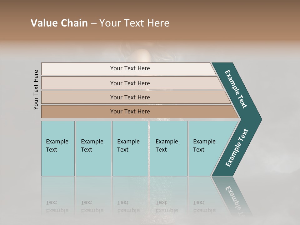 Wind Gray Chic PowerPoint Template