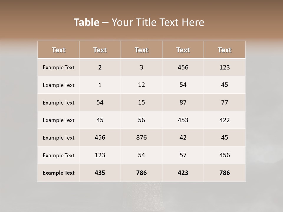 Wind Gray Chic PowerPoint Template