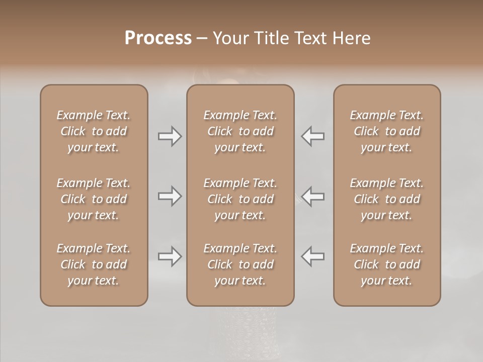 Wind Gray Chic PowerPoint Template