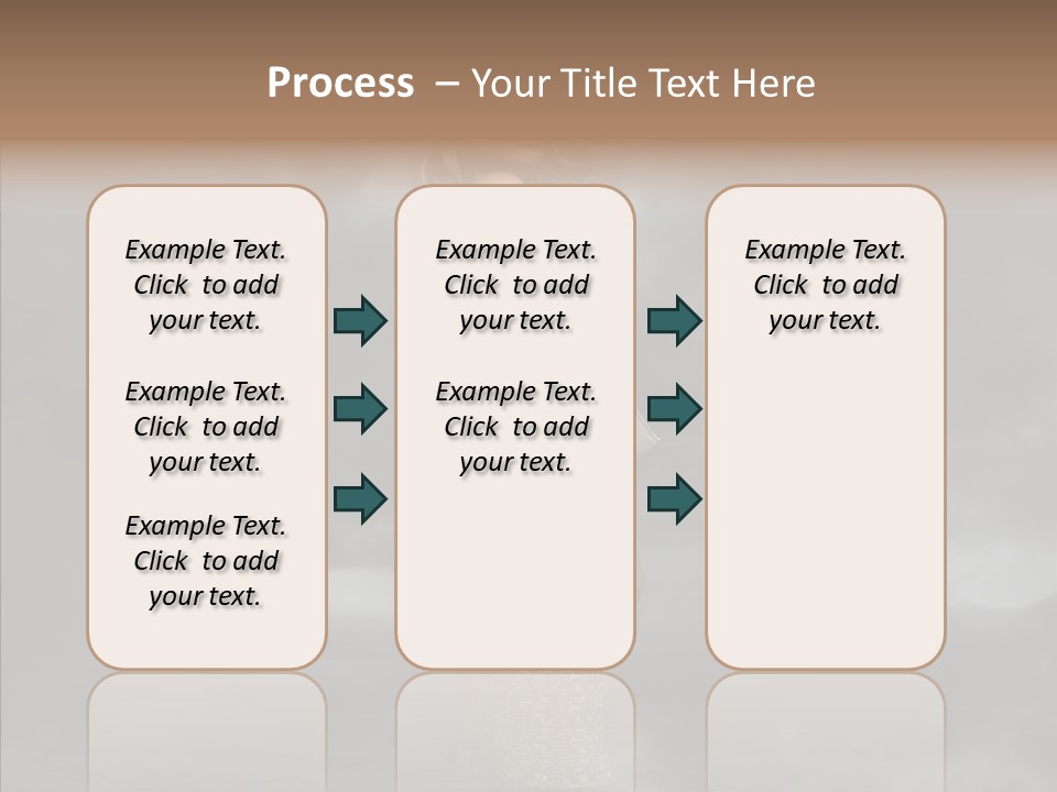 Wind Gray Chic PowerPoint Template