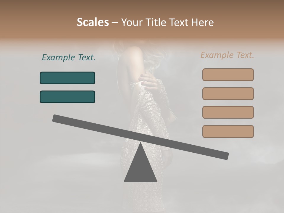 Wind Gray Chic PowerPoint Template