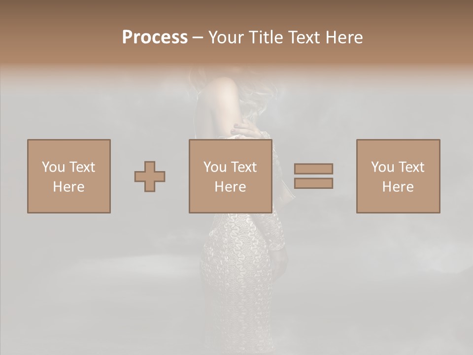 Wind Gray Chic PowerPoint Template