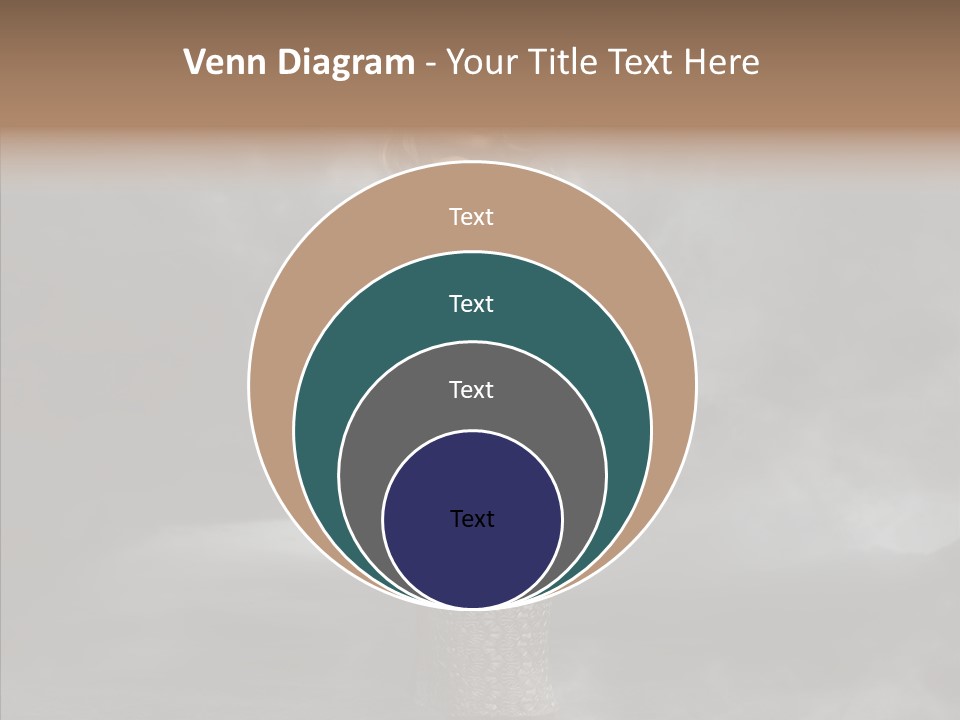 Wind Gray Chic PowerPoint Template