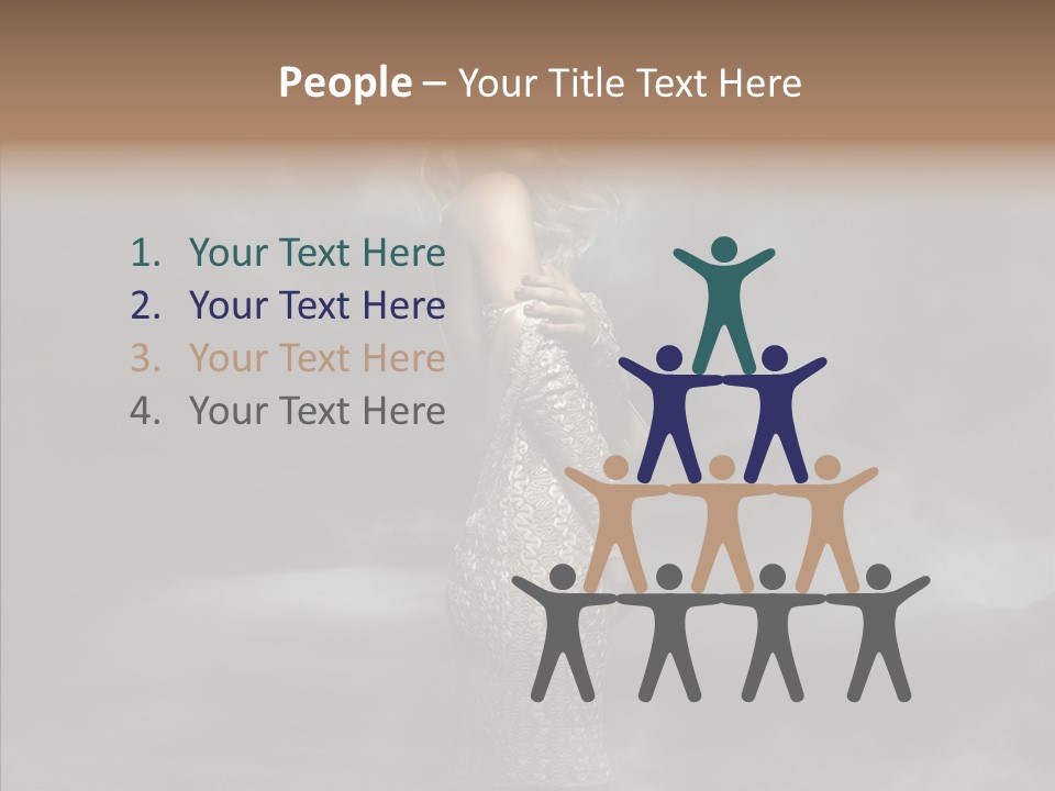 Wind Gray Chic PowerPoint Template