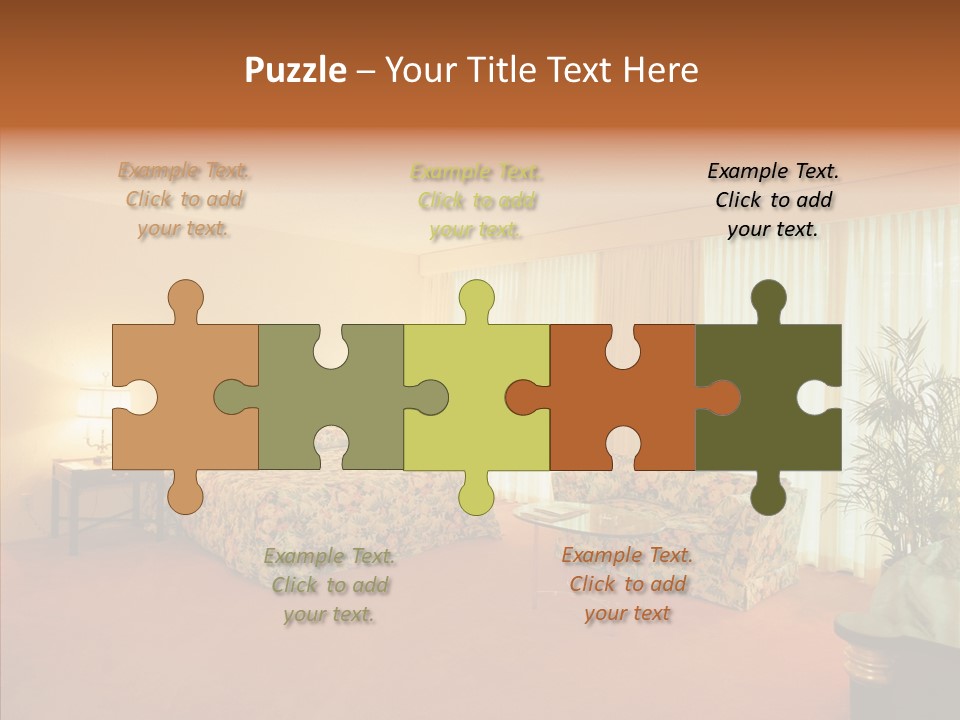 Interior Bed Breakfast PowerPoint Template